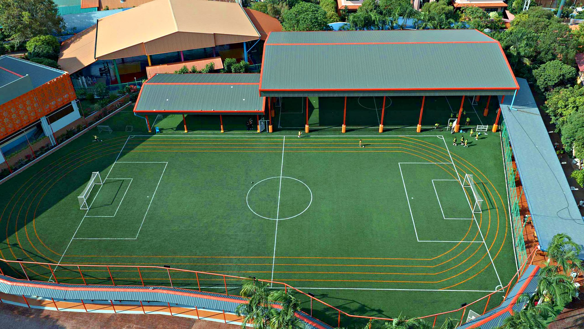 Football pitch