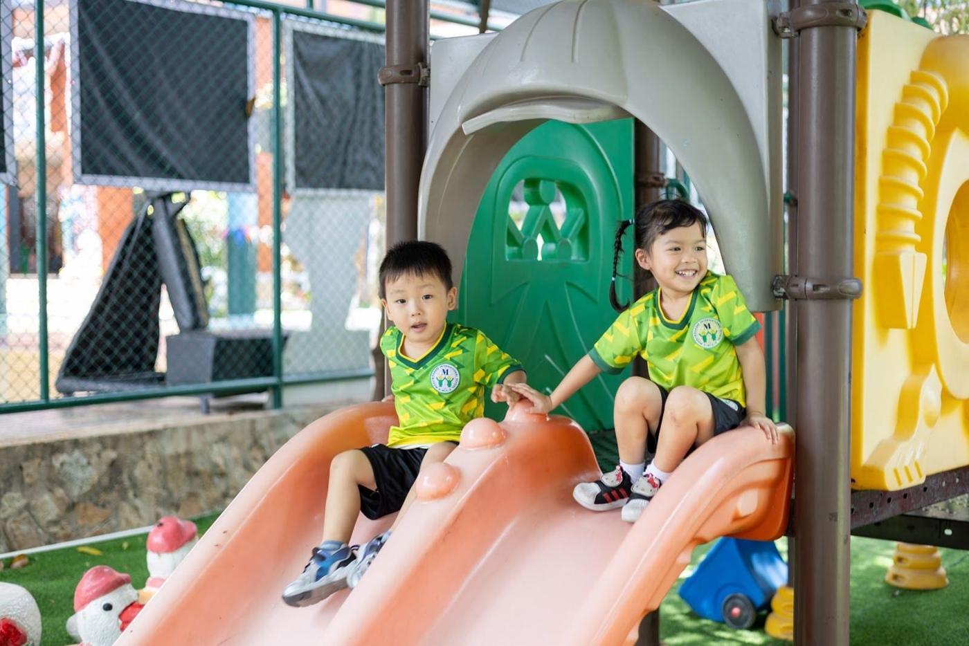 Children on the Early Years playground