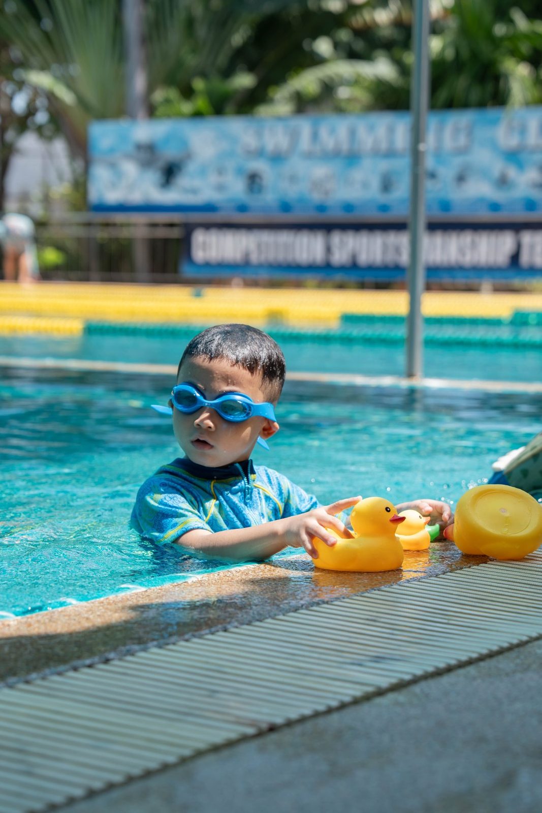 Swimming lesson