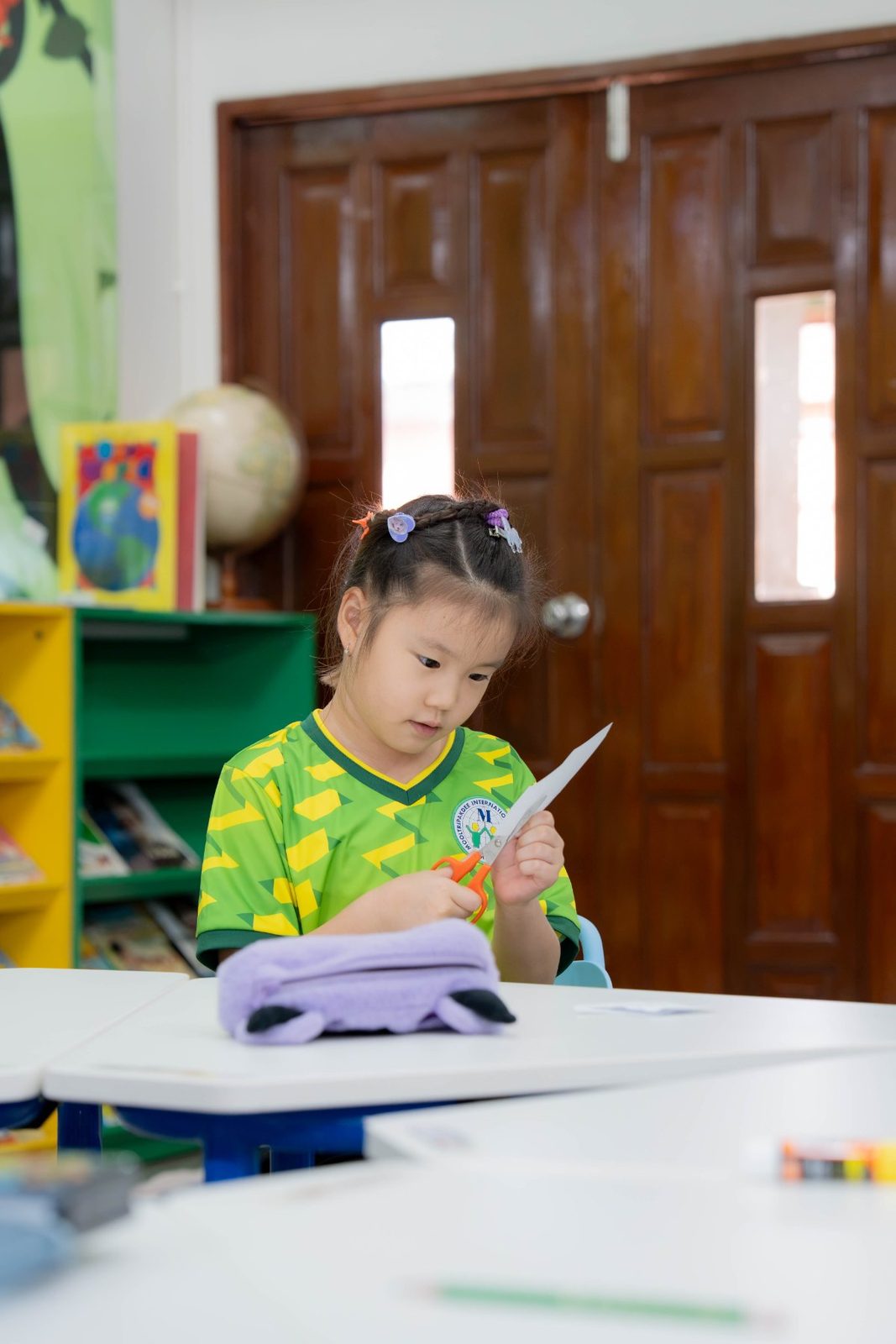Year 2 child reading